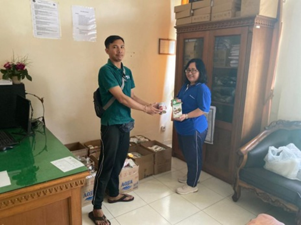 Layanan Antar BUM Desa Dalung, Kelurahan Kerobokan Langganan Pesanan PMT Lansia